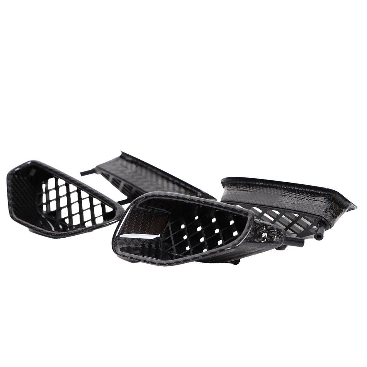 Chevrolet Corvette C6 ZR1 Carbon Fiber Fender Side Vent Replacements