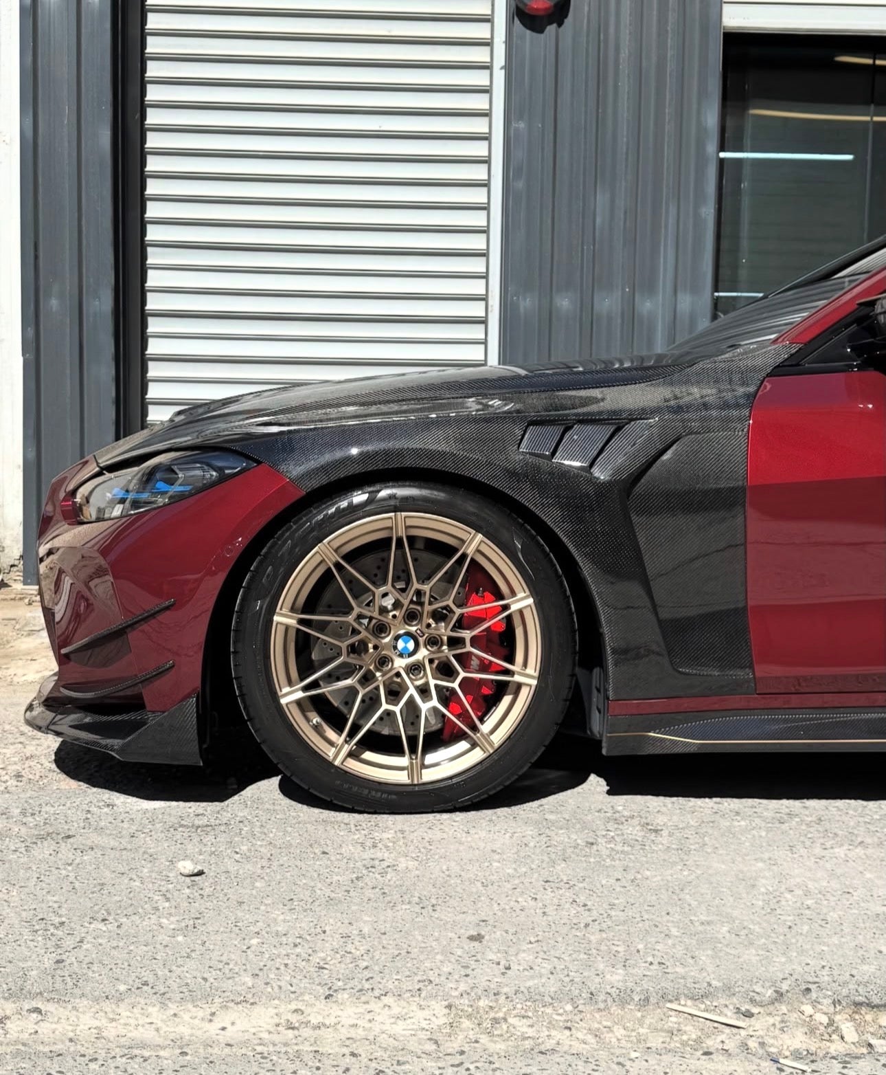 BMW G80 M3 / G82 M4 IMP Style Carbon Fiber Front Fenders
