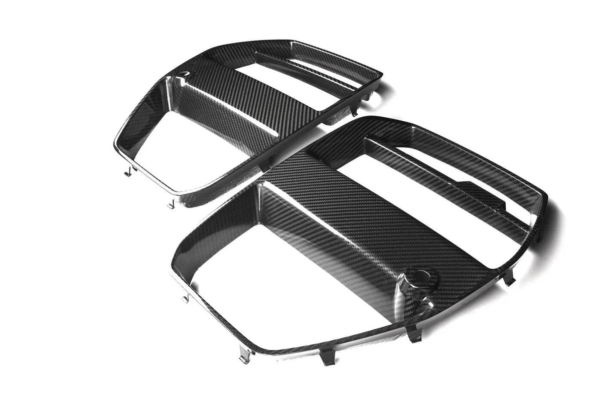 V STYLE FULL CARBON FIBER FRONT AERO SET - BMW G80 M3 | G82 M4 - Exotics Carbon Design