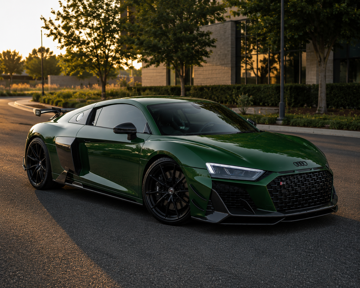 Audi R8 Gen 3 (2020+) - GT4 Style Carbon Fiber Full Body Kit