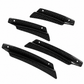 Chevrolet Corvette C7 Carbon Fiber Front Bumper Canards (4-Piece Set)