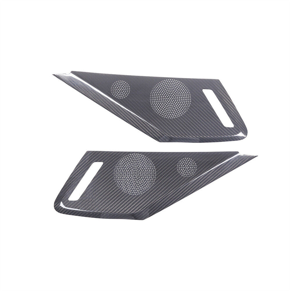 Chevrolet Corvette C8 Carbon Fiber Door Speaker Trim Covers (2020–2026