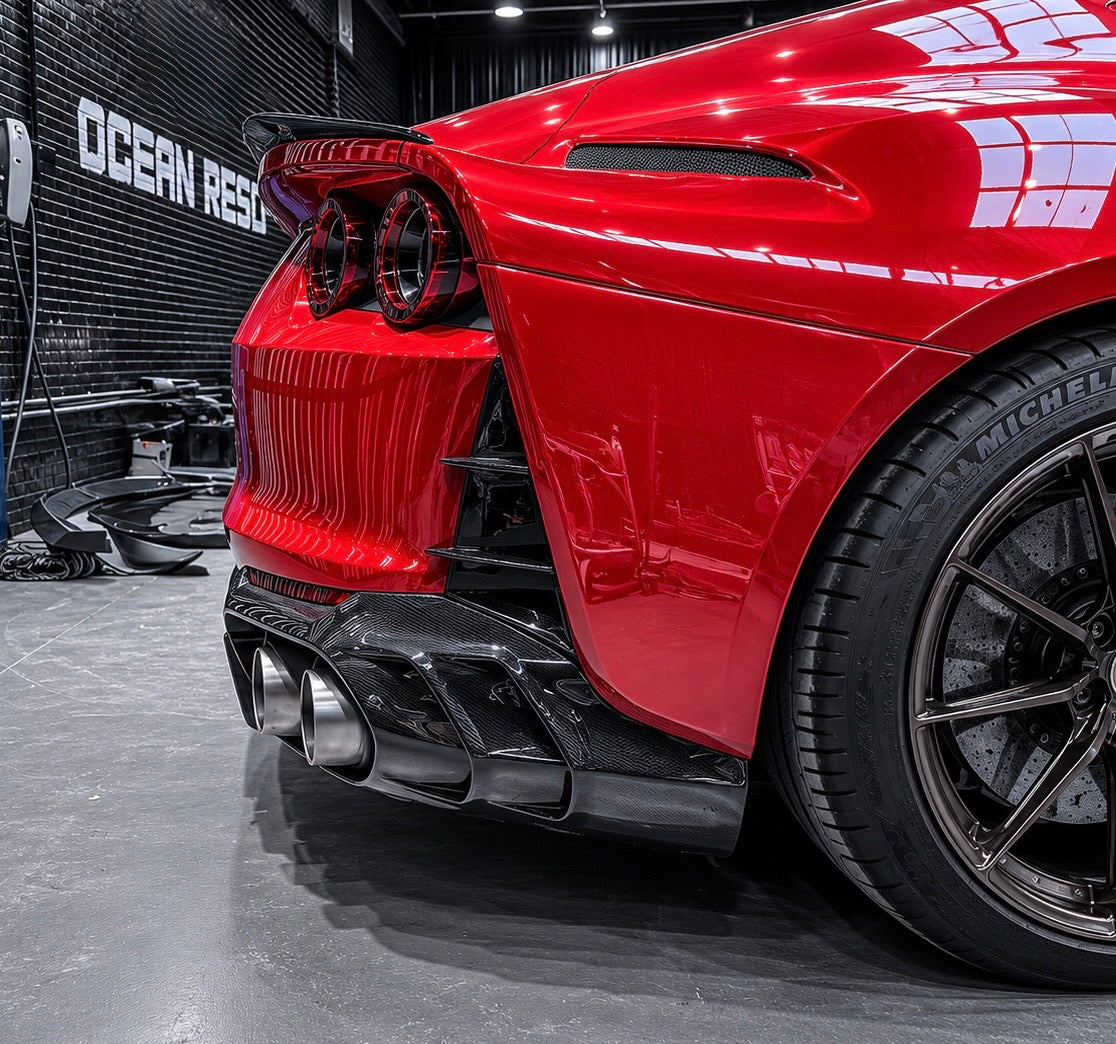 Ferrari 812 GTS - Carbon Fiber Rear Diffuser