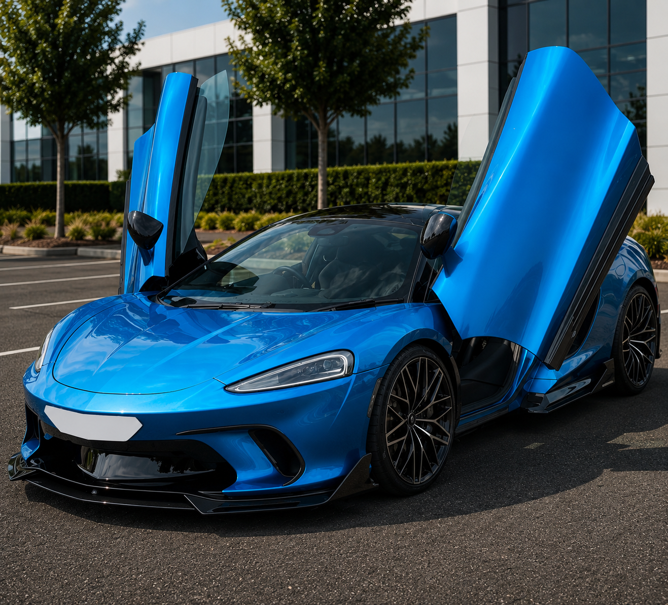 McLaren GT MSY Style Carbon Fiber Front Lip