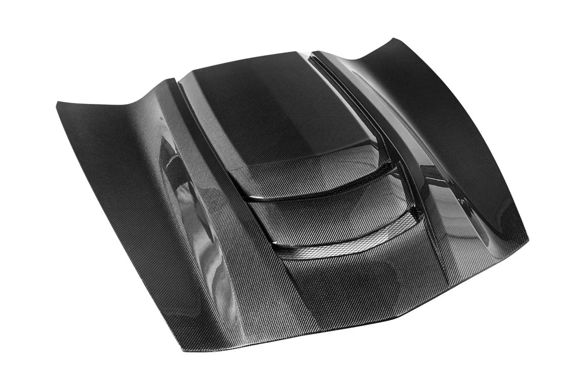 Chevrolet Corvette C7 / C7 Z06 - ZR1 Style Carbon Fiber Vented Hood