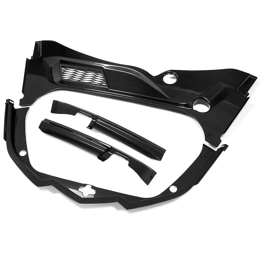 Corvette C8 Carbon Fiber Front Trunk Trim Cover