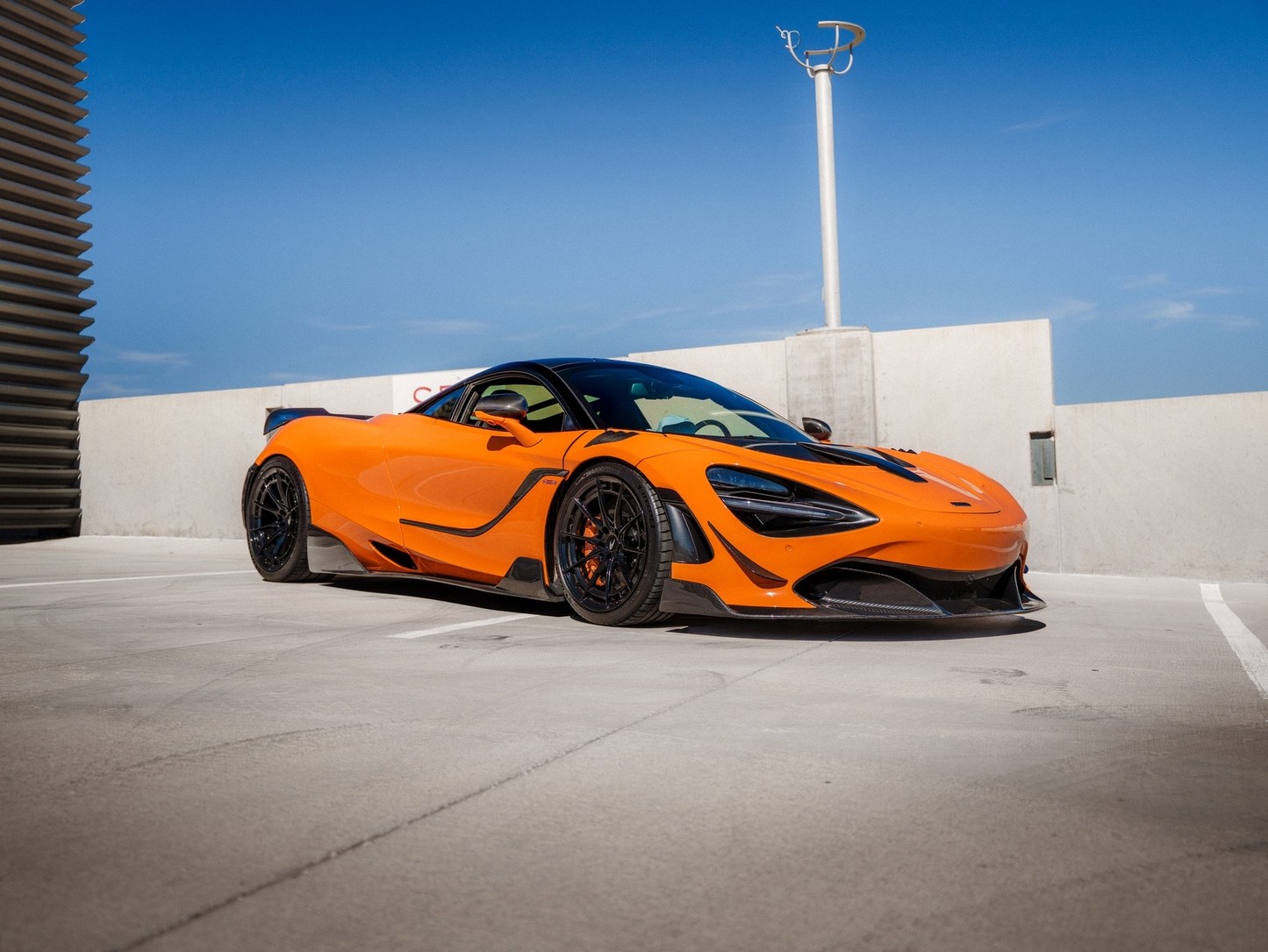 McLaren 720S / 750S / 765LT Carbon Fiber Door Insert Trim Set