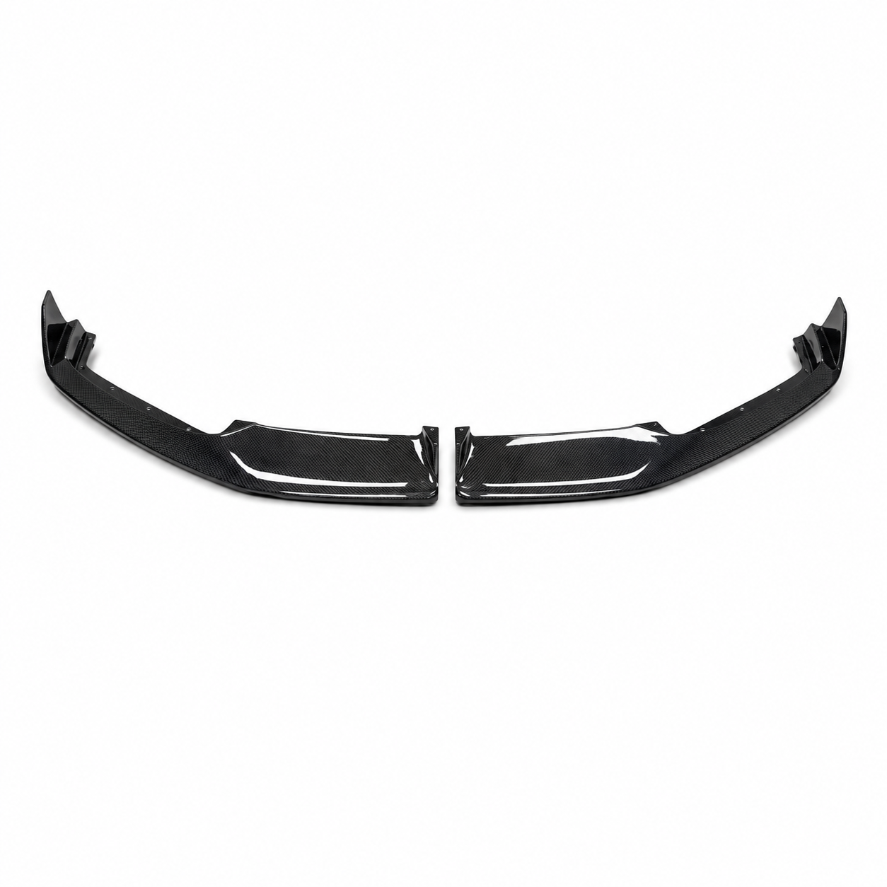 Corvette C8 AD-Style Carbon Fiber 2-Piece Front Lip Splitter