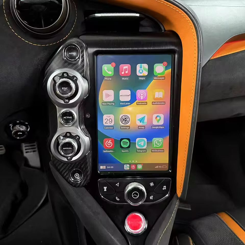 McLaren 720S / 765LT Apple CarPlay Screen Upgrade