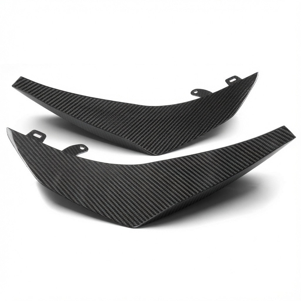 2023–2026 Chevrolet Corvette C8 Z06 & E-Ray Premium Carbon Fiber Front Canards