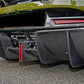 McLaren 720S GTR Style Carbon Fiber Rear Diffuser