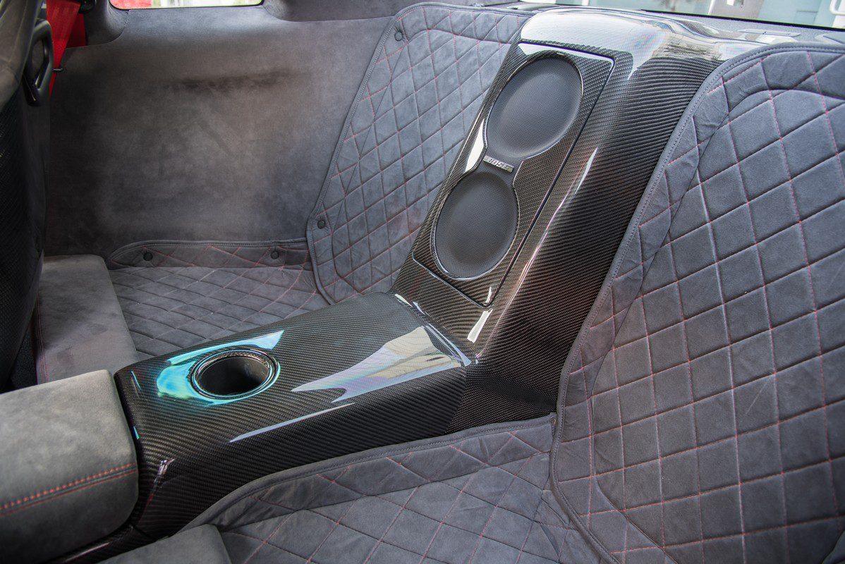Nissan GT-R R35 Carbon Fiber Rear Center Console Cover