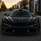 P1 Style Carbon Fiber Vented Front Hood – McLaren 720S (2017–2023)