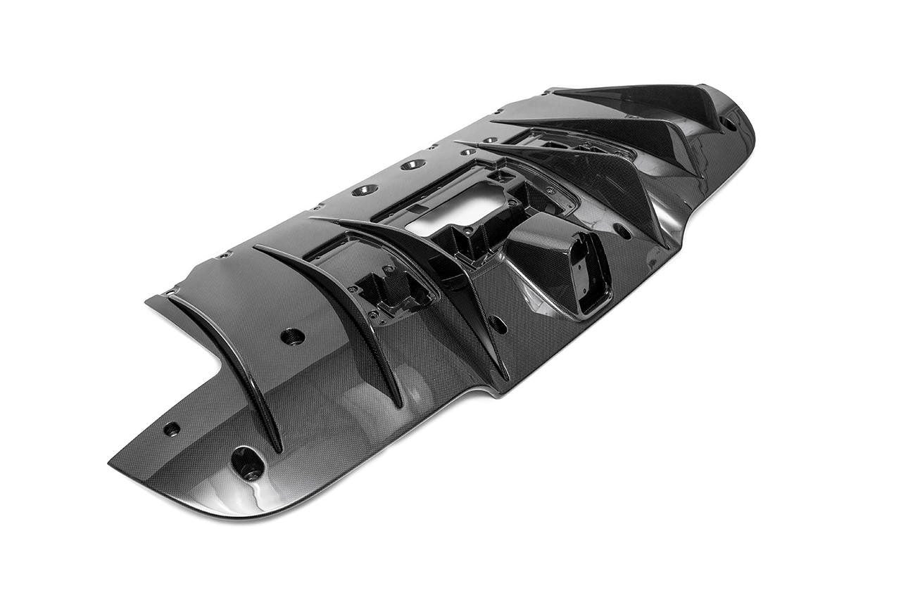 Ferrari 488 GTB - Exotic Design Carbon Fiber Rear Diffuser