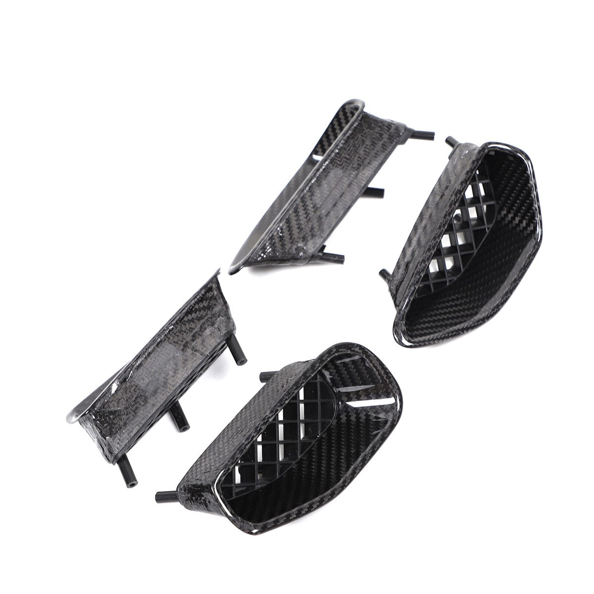 Chevrolet Corvette C6 ZR1 Carbon Fiber Fender Side Vent Replacements