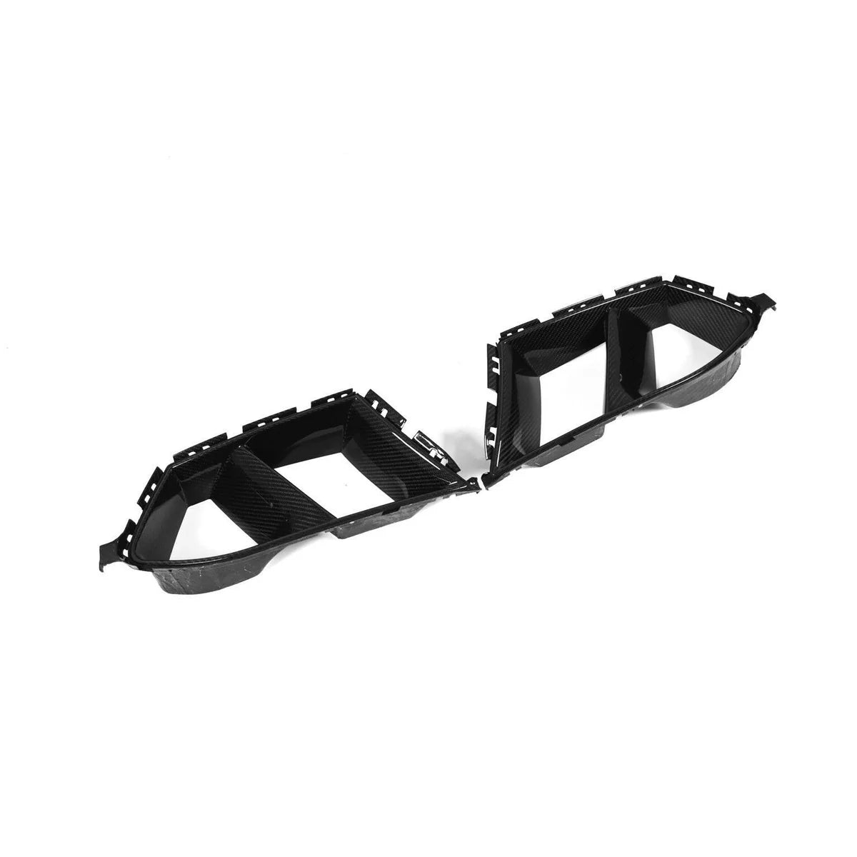 V STYLE FULL CARBON FIBER FRONT AERO SET - BMW G80 M3 | G82 M4 - Exotics Carbon Design