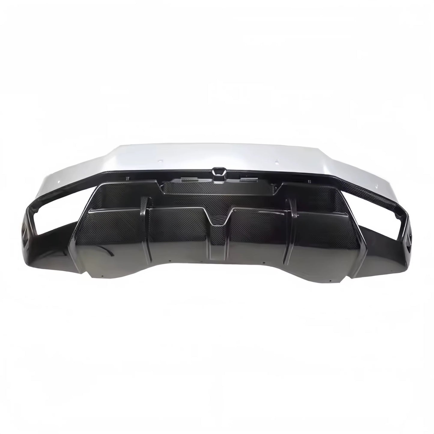 Lamborghini Huracan GT4 Style Rear Bumper with Carbon Fiber Rear Diffuser