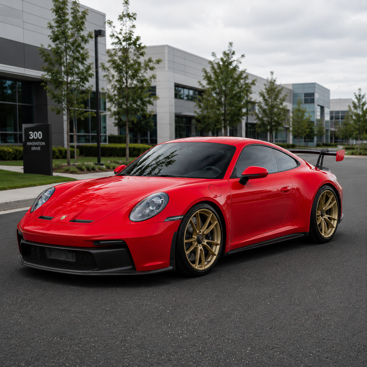 OEM Style Carbon Fiber Side Skirts – Porsche 992 GT3 (2022–2024)