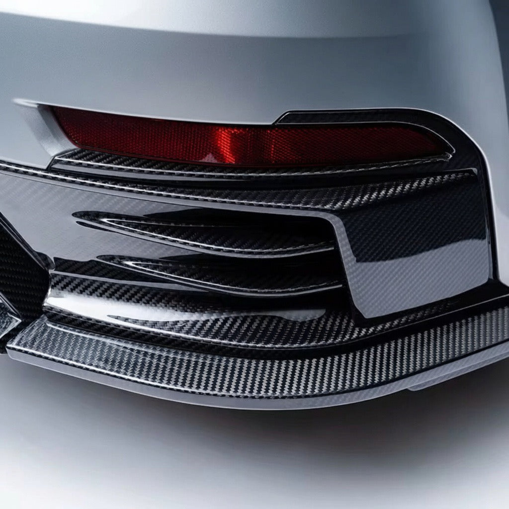 Porsche 911 (992) Carrera / Carrera S / Carrera 4S Carbon Fiber Rear Splitters