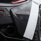 McLaren 570S NVC Style Carbon Fiber Rear Bumper Side Panels