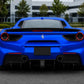Exotic Design Carbon Fiber Rear Spoiler - Ferrari 488