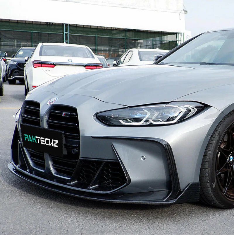 PAKTECHZ CARBON FIBER FRONT LIP - BMW G80 M3 | G82 M4 - Exotics Carbon Design