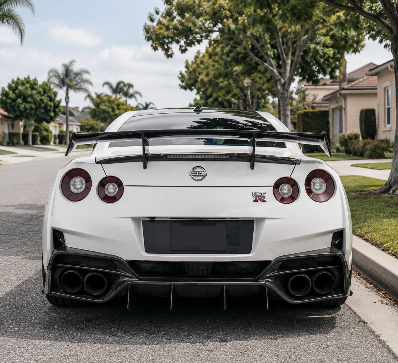 Nismo Style Carbon Fiber Rear Wing – Nissan GT-R R35