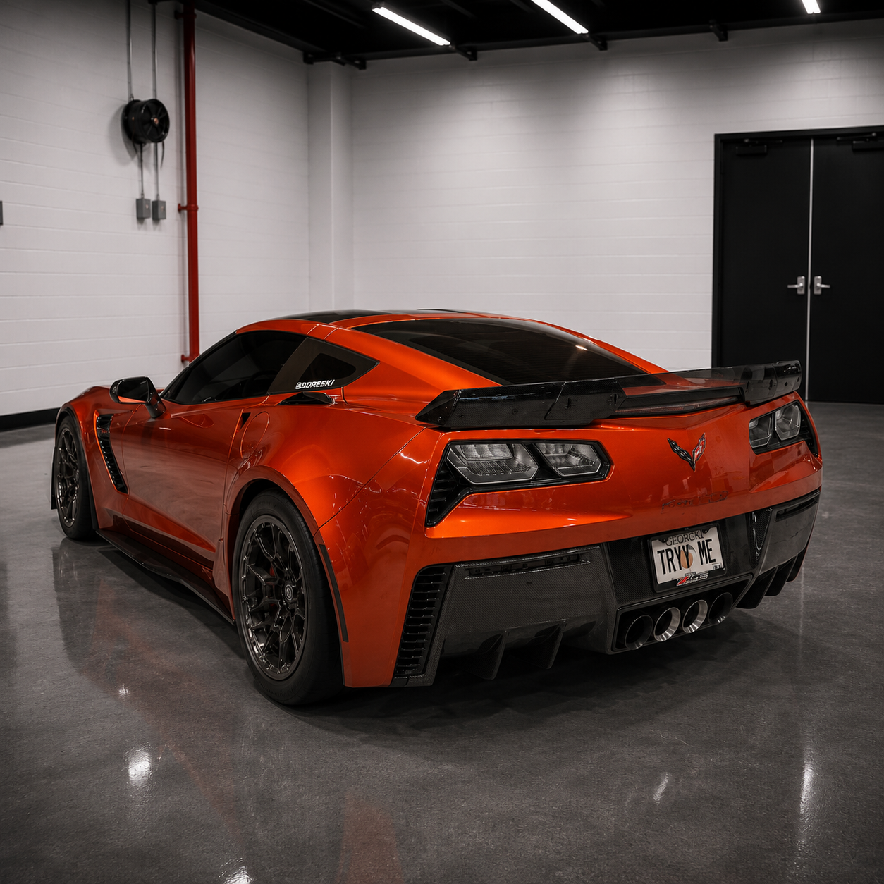 Chevrolet Corvette C7 Z06 Carbon Fiber Track Pack Aero Kit – Version 2