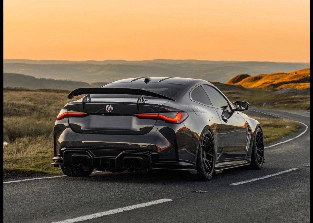 BMW G80 M3 / G82 M4 AD Style Carbon Fiber Rear Wing