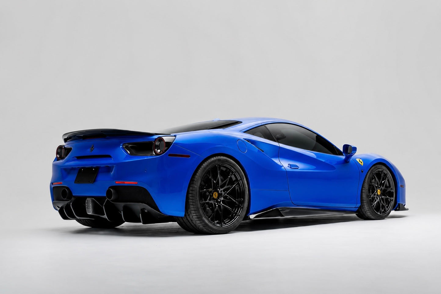Ferrari 488 GTB - Exotic Design Carbon Fiber Rear Diffuser