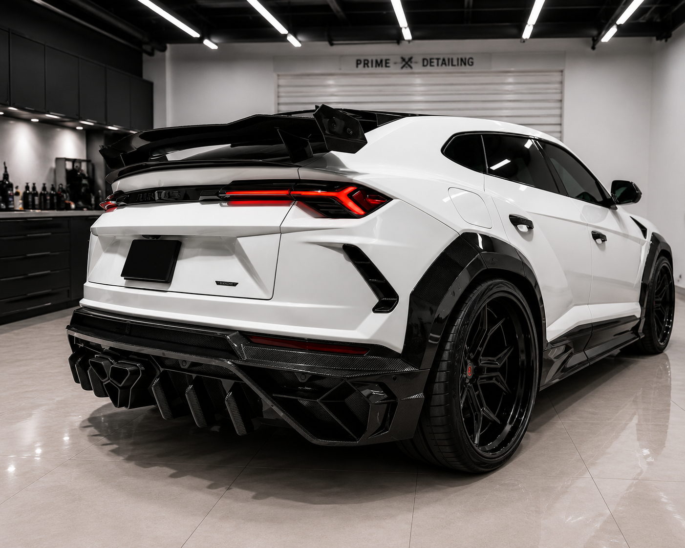 Lamborghini Urus - MSY Style Carbon Fiber Rear Spoiler