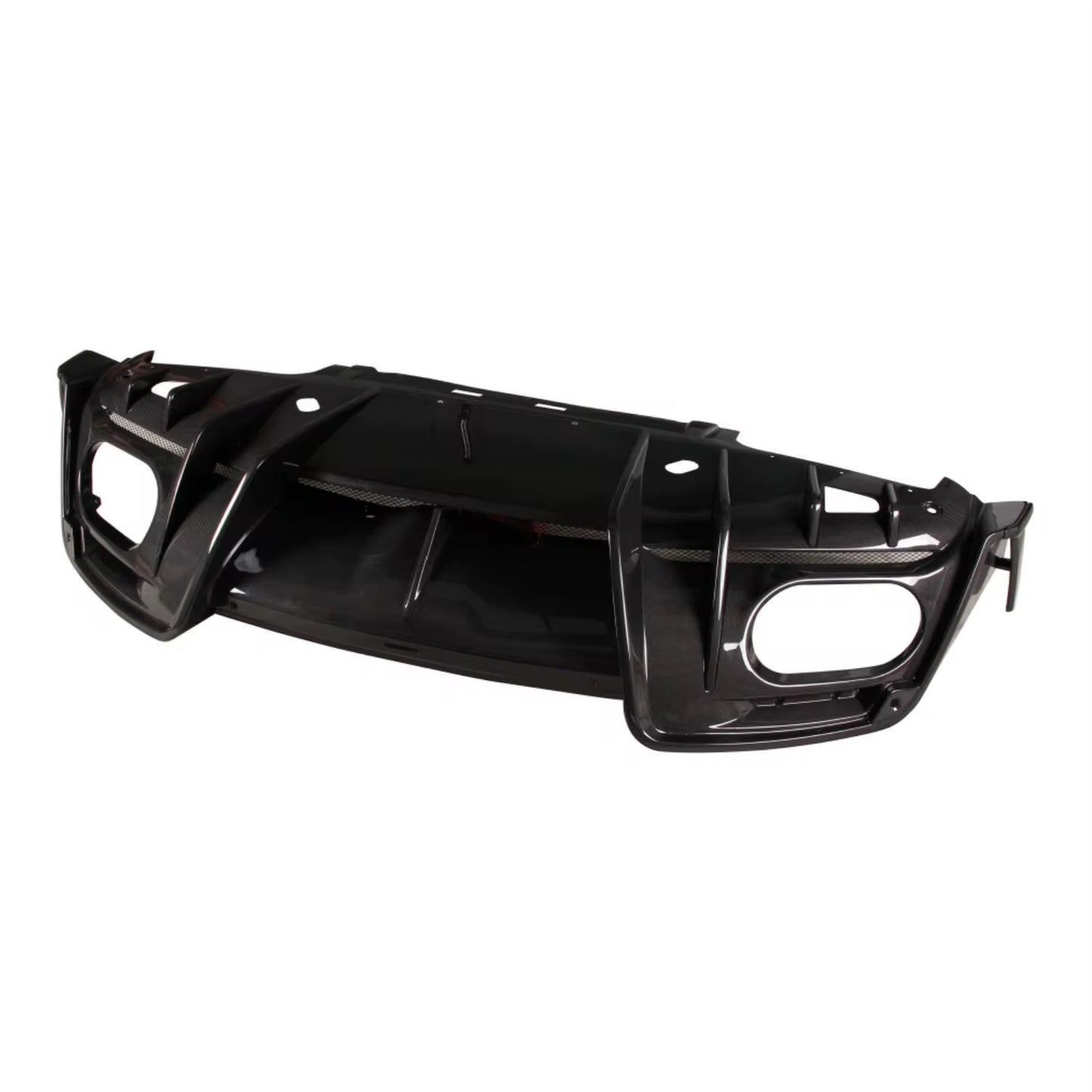 Ferrari Roma V Style Carbon Fiber Rear Diffuser