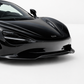 McLaren 720S V-Style Carbon Fiber Front Bumper Splitter