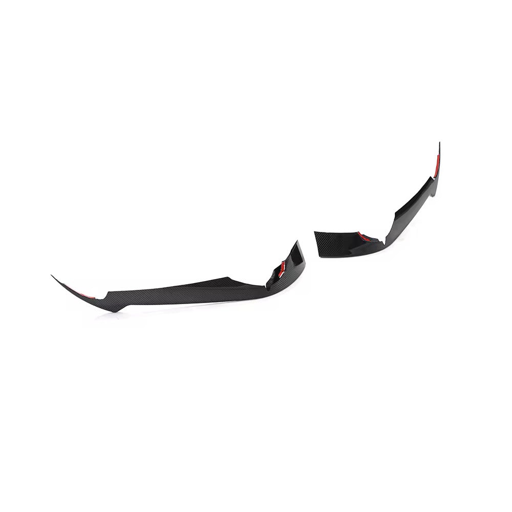 Corvette C8 Carbon Fiber Front Bumper Canards