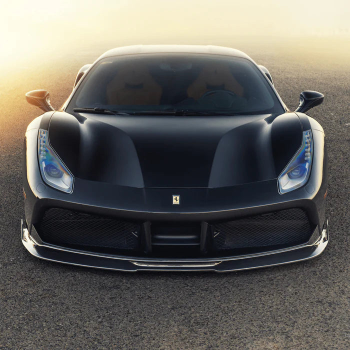 Ferrari 488 V-Style Carbon Fiber Front Lip