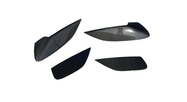 Ferrari Roma NVC Style Carbon Fiber Tail Light Covers