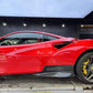 Ferrari F8 Tributo / Spider V-Style Carbon Fiber Side Extensions
