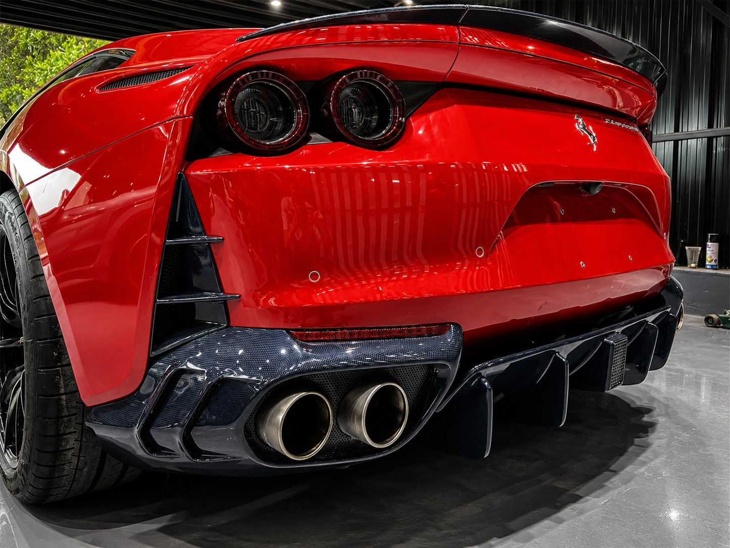 Ferrari 812 GTS - Carbon Fiber Rear Diffuser
