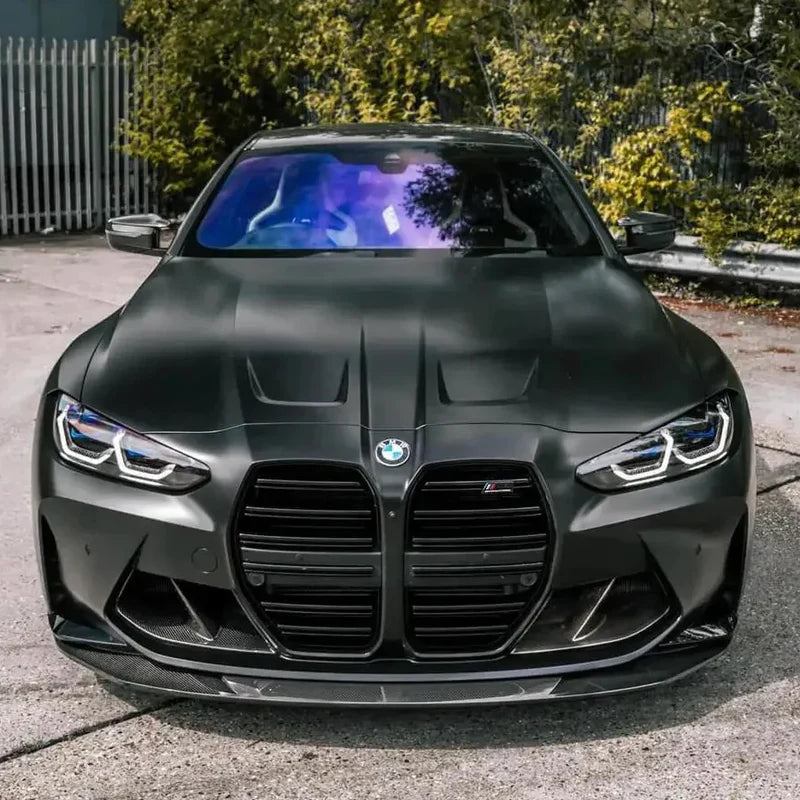 MHC STYLE CARBON FIBER FRONT LIP - BMW G80 M3 | G82 M4 - Exotics Carbon Design