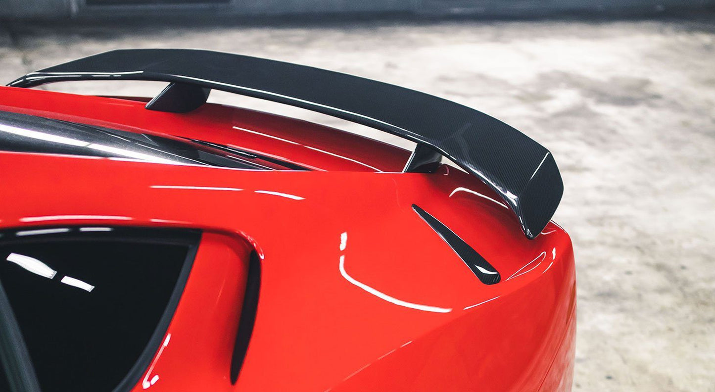Ferrari 812 Superfast N-LARGO Style Carbon Fiber Rear Wing