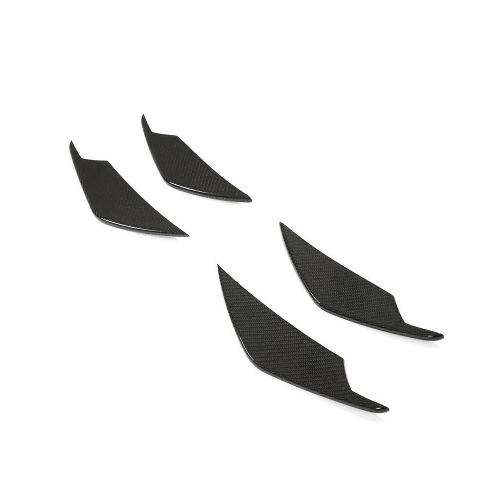 CARBON FIBER FRONT CANARD SET V3 - BMW G80 M3 | G82 M4 - Exotics Carbon Design