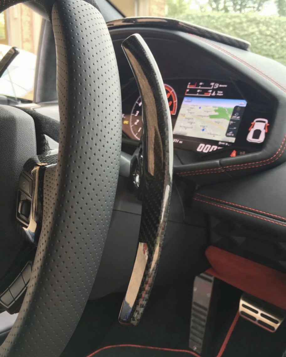 Lamborghini Huracan Carbon Fiber Paddle Shifters