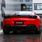Ferrari Roma V Style Carbon Fiber Rear Diffuser