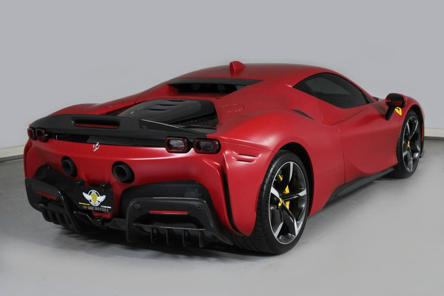 Ferrari SF90 Stradale NVC Style Carbon Fiber Rear Roof Spoiler