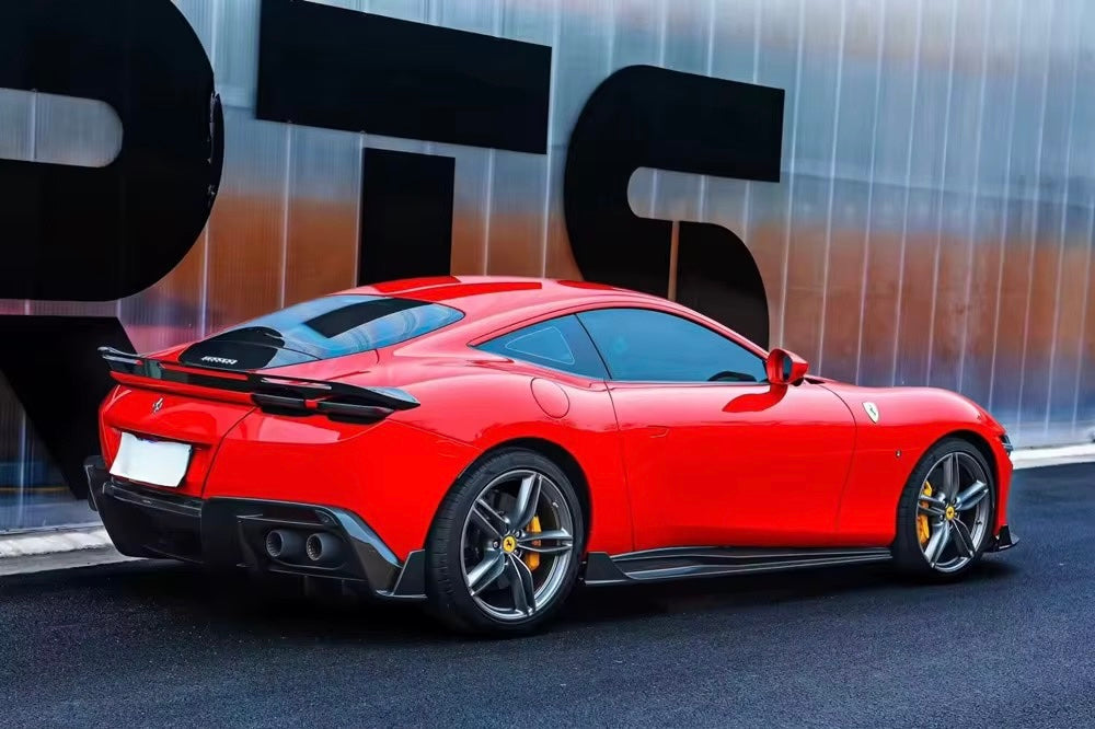Ferrari Roma MSY Style Carbon Fiber Side Skirts