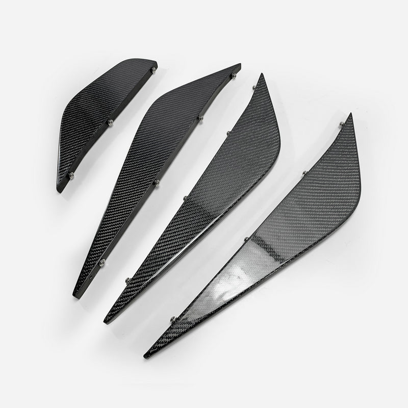 2008-2016 Nissan GT-R R35 EPA Style Carbon Fiber Rear Diffuser Blades