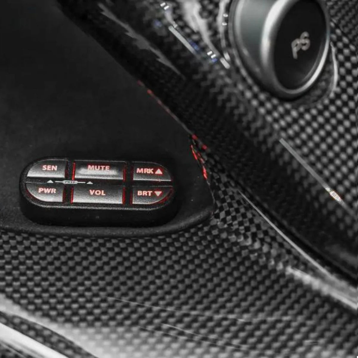 Ferrari 812 Carbon Fiber Interior Trim Set
