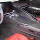 Chevrolet Corvette C8 Carbon Fiber Center Console Trim