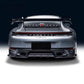 Porsche 911 (992) Carrera / Carrera S / Carrera 4S P.T Style Carbon Fiber Upper Rear Diffuser