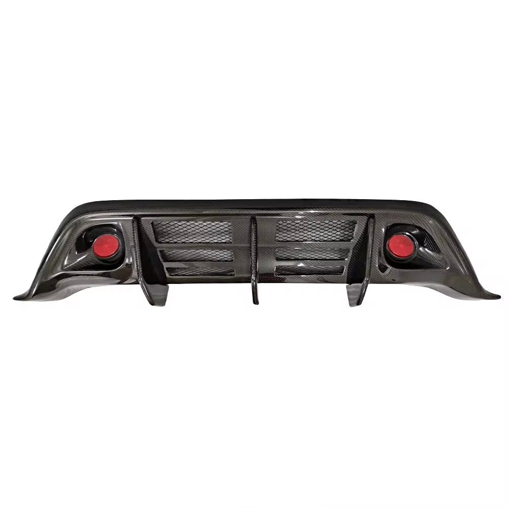 Nissan GT-R R35 W-Style Carbon Fiber Rear Diffuser